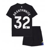 Billige Everton Jarrad Branthwaite #32 Tredje trøje Børn 2025-26 Kort ærmer (+ bukser)