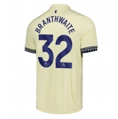 Billige Everton Jarrad Branthwaite #32 Udebanetrøje 2025-26 Kort ærmer