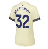 Billige Everton Jarrad Branthwaite #32 Udebanetrøje Dame 2025-26 Kort ærmer