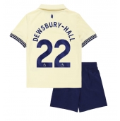 Billige Everton Kiernan Dewsbury-Hall #22 Udebanetrøje Børn 2025-26 Kort ærmer (+ bukser)