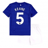 Billige Everton Michael Keane #5 Hjemmebanetrøje Børn 2025-26 Kort ærmer (+ bukser)