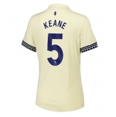 Billige Everton Michael Keane #5 Udebanetrøje Dame 2025-26 Kort ærmer