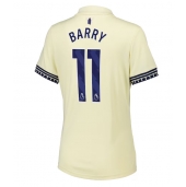 Billige Everton Thierno Barry #11 Udebanetrøje Dame 2025-26 Kort ærmer