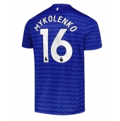 Billige Everton Vitaliy Mykolenko #16 Hjemmebanetrøje 2025-26 Kort ærmer