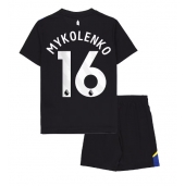 Billige Everton Vitaliy Mykolenko #16 Tredje trøje Børn 2025-26 Kort ærmer (+ bukser)