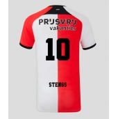 Billige Feyenoord Calvin Stengs #10 Hjemmebanetrøje 2024-25 Kort ærmer