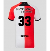 Billige Feyenoord David Hancko #33 Hjemmebanetrøje 2024-25 Kort ærmer