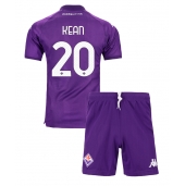 Billige Fiorentina Moise Kean #20 Hjemmebanetrøje Børn 2024-25 Kort ærmer (+ bukser)