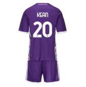 Billige Fiorentina Moise Kean #20 Hjemmebanetrøje Børn 2025-26 Kort ærmer (+ bukser)
