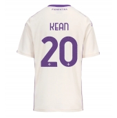 Billige Fiorentina Moise Kean #20 Udebanetrøje 2025-26 Kort ærmer