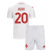 Billige Fiorentina Moise Kean #20 Udebanetrøje Børn 2024-25 Kort ærmer (+ bukser)