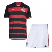 Billige Flamengo Hjemmebanetrøje Børn 2024-25 Kort ærmer (+ bukser)