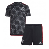 Billige Flamengo Tredje trøje Børn 2024-25 Kort ærmer (+ bukser)