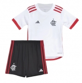 Billige Flamengo Udebanetrøje Børn 2024-25 Kort ærmer (+ bukser)