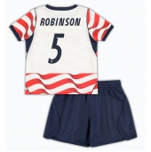 Billige Forenede Stater Antonee Robinson #5 Hjemmebanetrøje Børn VM 2026 Kort ærmer (+ bukser)