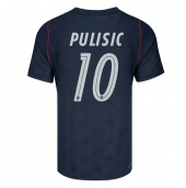 Billige Forenede Stater Christian Pulisic #10 Udebanetrøje VM 2026 Kort ærmer