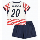 Billige Forenede Stater Folarin Balogun #20 Hjemmebanetrøje Børn VM 2026 Kort ærmer (+ bukser)