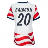 Billige Forenede Stater Folarin Balogun #20 Hjemmebanetrøje Dame VM 2026 Kort ærmer