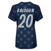 Billige Forenede Stater Folarin Balogun #20 Udebanetrøje Dame VM 2026 Kort ærmer