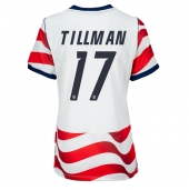 Billige Forenede Stater Malik Tillman #17 Hjemmebanetrøje Dame VM 2026 Kort ærmer