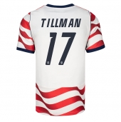 Billige Forenede Stater Malik Tillman #17 Hjemmebanetrøje VM 2026 Kort ærmer