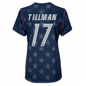 Billige Forenede Stater Malik Tillman #17 Udebanetrøje Dame VM 2026 Kort ærmer
