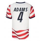 Billige Forenede Stater Tyler Adams #4 Hjemmebanetrøje VM 2026 Kort ærmer
