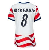Billige Forenede Stater Weston McKennie #8 Hjemmebanetrøje Dame VM 2026 Kort ærmer