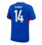 Billige Frankrig Adrien Rabiot #14 Hjemmebanetrøje EM 2024 Kort ærmer
