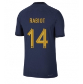 Billige Frankrig Adrien Rabiot #14 Hjemmebanetrøje VM 2022 Kort ærmer