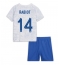 Billige Frankrig Adrien Rabiot #14 Udebanetrøje Børn VM 2022 Kort ærmer (+ bukser)