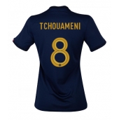 Billige Frankrig Aurelien Tchouameni #8 Hjemmebanetrøje Dame VM 2022 Kort ærmer