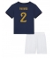 Billige Frankrig Benjamin Pavard #2 Hjemmebanetrøje Børn VM 2022 Kort ærmer (+ bukser)