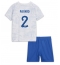 Billige Frankrig Benjamin Pavard #2 Udebanetrøje Børn VM 2022 Kort ærmer (+ bukser)