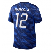 Billige Frankrig Bradley Barcola #12 Hjemmebanetrøje VM 2026 Kort ærmer