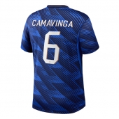 Billige Frankrig Eduardo Camavinga #6 Hjemmebanetrøje VM 2026 Kort ærmer