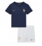 Billige Frankrig Hjemmebanetrøje Børn VM 2022 Kort ærmer (+ bukser)