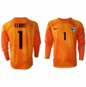 Billige Frankrig Hugo Lloris #1 Målmand Hjemmebanetrøje VM 2022 Lange ærmer