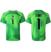 Billige Frankrig Hugo Lloris #1 Målmand Udebanetrøje VM 2022 Kort ærmer