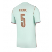 Billige Frankrig Jules Kounde #5 Udebanetrøje VM 2026 Kort ærmer