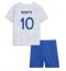 Billige Frankrig Kylian Mbappe #10 Udebanetrøje Børn VM 2022 Kort ærmer (+ bukser)