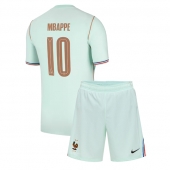 Billige Frankrig Kylian Mbappe #10 Udebanetrøje Børn VM 2026 Kort ærmer (+ bukser)