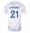 Billige Frankrig Lucas Hernandez #21 Udebanetrøje VM 2022 Kort ærmer