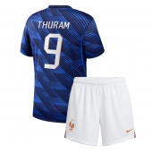 Billige Frankrig Marcus Thuram #9 Hjemmebanetrøje Børn VM 2026 Kort ærmer (+ bukser)