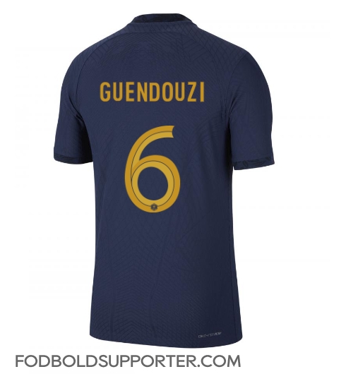 Billige Frankrig Matteo Guendouzi #6 Hjemmebanetrøje VM 2022 Kort ærmer
