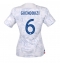 Billige Frankrig Matteo Guendouzi #6 Udebanetrøje Dame VM 2022 Kort ærmer