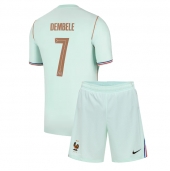 Billige Frankrig Ousmane Dembele #7 Udebanetrøje Børn VM 2026 Kort ærmer (+ bukser)