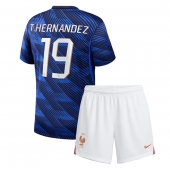 Billige Frankrig Theo Hernandez #19 Hjemmebanetrøje Børn VM 2026 Kort ærmer (+ bukser)