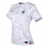 Billige Frankrig Udebanetrøje Dame VM 2022 Kort ærmer