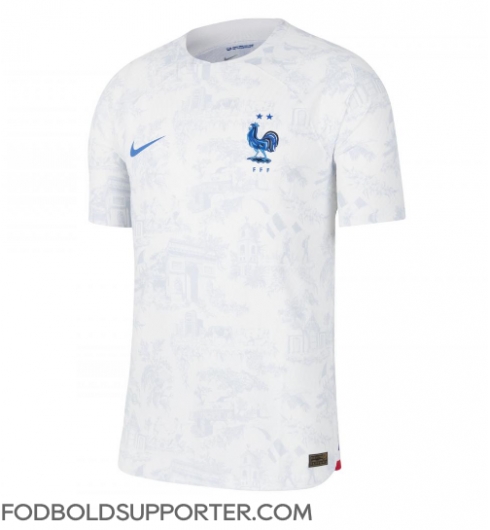 Billige Frankrig Udebanetrøje VM 2022 Kort ærmer